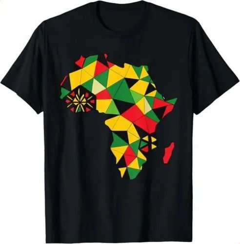 T-shirtcolourful Africa Map 2026 Cloth Gift For Men Women African_viptrois.com