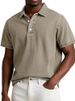 Cotton Men's Retro Lapel Polo Shirt Solid Color Business Casual Short Sleeved T-shirt Men's Summer Thin Version Plus Siz_viptrois.com