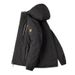 Men's Clothing Outdoor soft shell jacket fleece-lined thickened hiking skiing mountaineering suit winter plus size cotton-padded jacket _viptrois.com