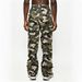 Men's Camouflage Pleated Cargo Pants Loose Fit Drawstring Casual High Street Trendy Outdoor Tactical Pants_viptrois.com