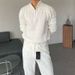 Unisex Vintage Knit Sweater - Oversized Zip-Up Pullover With Cozy Soft Fabric, Retro Casual Style For Fall & Winter_viptrois.com