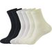Women's mid-tube socks Solid color loose stockings soft cotton socks wicking casual socks for women_viptrois.com