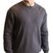 Men's Vertical Striped Knit Sweater - Casual Long Sleeve Crewneck Pullover For Autumn & Winter_viptrois.com