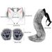 Halloween outfit plush fox ear headband_viptrois.com