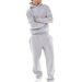 Men's & Women's Zip-Up Hoodie Sweatshirt With Fleece Lining, Casual Streetwear Pullover With Kangaroo Pocket, Trendy Oversized Fit For Winter_viptrois.com