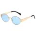 2024 Oval Sunglasses – Small Round Metal Frame Fashion Glasses For Men & Women_viptrois.com