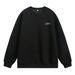 Streetwear Contrast Letter Print Crewneck Sweatshirt – Heavyweight Relaxed Fit Pullover (M-XXL, 52% Cotton/48% Polyester,Graphic Tee Alternative)_viptrois.com