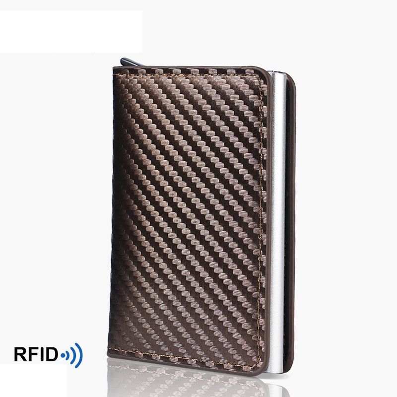 Men's Wallet Card Cases RFID Anti Theft Card Box Men's Portable ID Credit Card Card Holder High End Mini Aluminum Box_viptrois.com