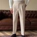 High Waist Gurkha Trousers For Men - Straight Cut, Comfortable & Stylish Office Casual Pants With Button Detail (Black, Dark Brown, Khaki)_viptrois.com