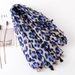 Leopard Print Cotton-Linen Scarf For Women - Fur-Edged Winter Shawl & Spring/Autumn Neck Warmer (Dual-Purpose, All-Match, Long Silk Blend)_viptrois.com