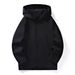 Men's Reversible Hooded Jacket – Lightweight Windproof Design, Breathable Polyester, Minimalist Streetwear (Beige/Black/Charcoal)_viptrois.com