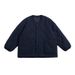 Nanxia Disguise 2022 Winter New Solid Color Gourd Quilted Collarless Jacket Trendy Loose Men's Cotton Coat_viptrois.com
