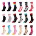 Cat and dog rainbow socks Independence Day gift socks for men and women_viptrois.com