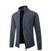 Men's Thick Knit Cardigan Sweater, Casual Winter Warm Open Front Pullover, Slim Fit Long Sleeve, Machine Washable, Multiple Colors & Sizes (M-3xl)_viptrois.com