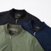 Men's Military Flight Jacket Bomber Coat - Lightweight Cotton Baseball Jacket With Hood, Ribbed Hem & Multiple Pockets_viptrois.com