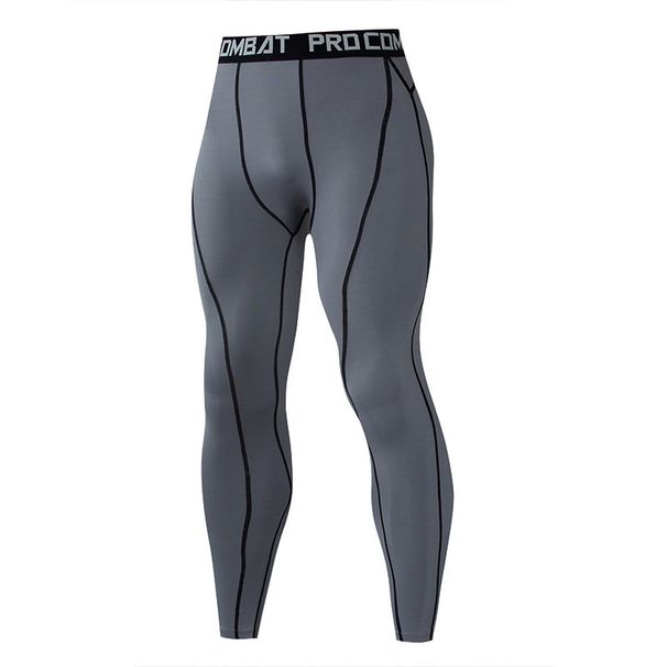 Man's clothing Slim sweatpants Basketball Football Running Fitness Leggings Stretch Breathable sports leggings_viptrois.com