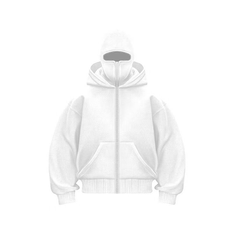 Men's Clothing Ins Trendy Brand Same Style Sweatshirt Plus Velvet Double Hood Design Hooded Sweatshirt Autumn And Winter New Loose Y2K Sweatshirt_viptrois.com