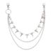 Hip-hop Punk Metal Rivets Stage Performance, Multi-layer Waist Chain Outfit, Jeans Accessories_viptrois.com
