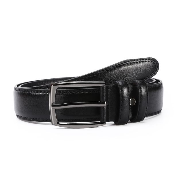 Men's vintage belt, fashionable and casual alloy pin buckle belt, classic design for work, business and leisure_viptrois.com