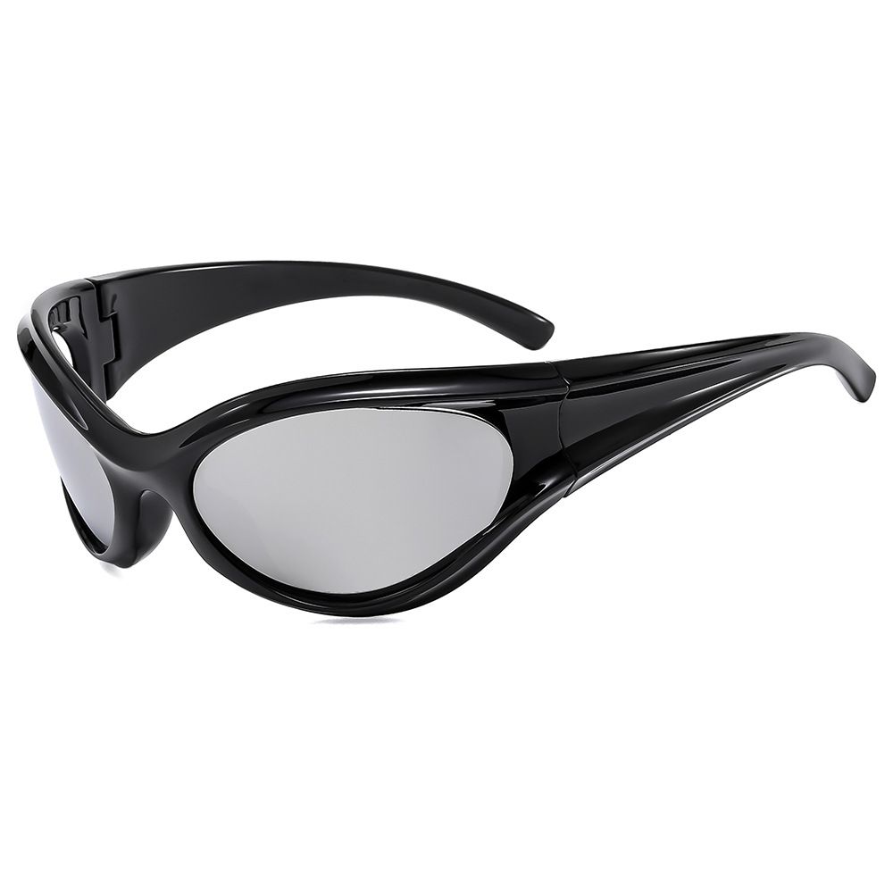 Men's Sunglasses Y2K Large Frame Future Style Sunglasses Fashion Men And Women Trend Ins Sunglasses Anti Ultraviolet Sports Sunglasses_viptrois.com