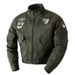 Military Style Bomber Jacket – Air Force Inspired Lightweight Coat (Men’s, Cotton, Zipper Front, Slim Fit, M-6XL, Khaki/Green/Black)_viptrois.com