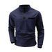 Nordmann European American Cross-Border Spring And Autumn With Arm Zipper New Men's Sports Polo Shirt_viptrois.com