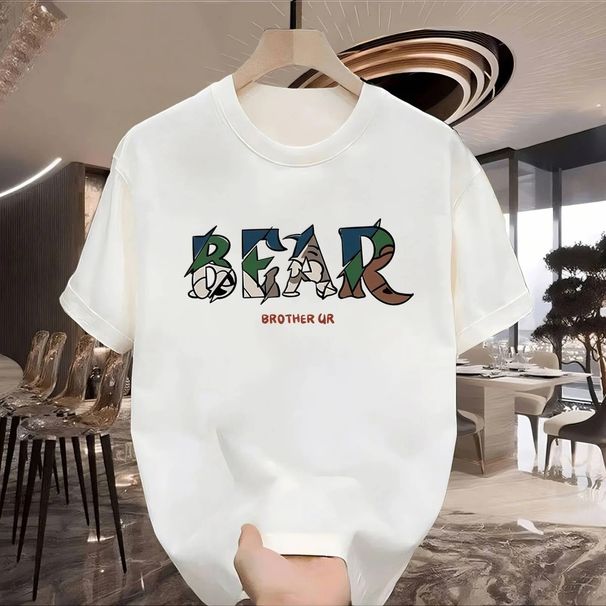 2025 Summer Essential Unisex Oversized Cotton Short-Sleeve T-Shirt – Trendy Loose Fit Casual Tee For Men And Women_viptrois.com