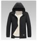Men's Fleece-Lined Hooded Zip-Up Jacket – Korean Style Corduroy Outerwear With Thermal Comfort (M-8XL, 3 Colors) – Lightweight Polyester_viptrois.com