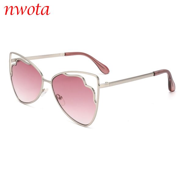 New Hollow Butterfly Frame Sunglasses Cross Border Personality Fashion Cat Eye Sunglasses Factory Direct Sales T1285_viptrois.com