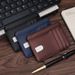 Wallet Card Cases Ultra Thin Mini Card Holder Multi Function Multi Card Slot Large Capacity Card Holder Holder Carbon Fiber PU Leather Card Holder_viptrois.com