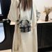 Mini Bag Autumn And Winter Woolen Plaid Bag For Women New Style Retro College Underarm Bag Versatile Shoulder Messenger Pillow Bag_viptrois.com