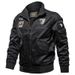 Men's MA-1 Flight Jacket – Lightweight Military Aviator Bomber (Khaki, Olive, Black) | Slim To 6XL, Zip-Up, Multi-Pocket Utility_viptrois.com