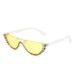 Hot Selling Rhinestone Half Frame Sunglasses For Women Personalized Cat Eye Diamond Studded Glasses Sunglasses Ins Internet Celebrities_viptrois.com
