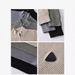 Men's Thick Knit Zip-Up Cardigan With Stand Collar, Casual Solid Color Pullover Sweater, Trendy Outerwear For Winter_viptrois.com