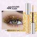 QICIY 3 - Color Shimmery Mascara: Waterproof, Dense, Curls, Lengthens & Smudge - Proof_viptrois.com