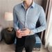 Essential Slim-Fit Dress Shirt - Premium Polyester Blend (Extended Sizes 7XL) - Classic Solid Colors_viptrois.com