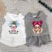 Children's Clothing 2025 New Girls Shorts Suit Hooded Two Piece Korean Style Fashion Cartoon Vest Trend_viptrois.com