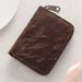 Card Holder Purse Wallets Anti-degaussing Steal Brush Multi-function Card Bag Large Capacity Water Ripple Card Holder Trend Simple Hold Bag_viptrois.com