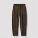 Men's Clothing Men's casual pants for autumn new trendy solid color basic loose drape straight suit pants_viptrois.com