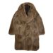 Men's Clothing Tuscan Lambskin Men's Autumn And Winter New Imitation Fox Fur Trench Coat Fur Coat Mid Length Coat Trend_viptrois.com