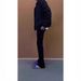 Black Scythe-cut Jeans With A High-end Drape, Flared Pants, Suitable For Slightly Overweight Men, Clean Fit Style_viptrois.com