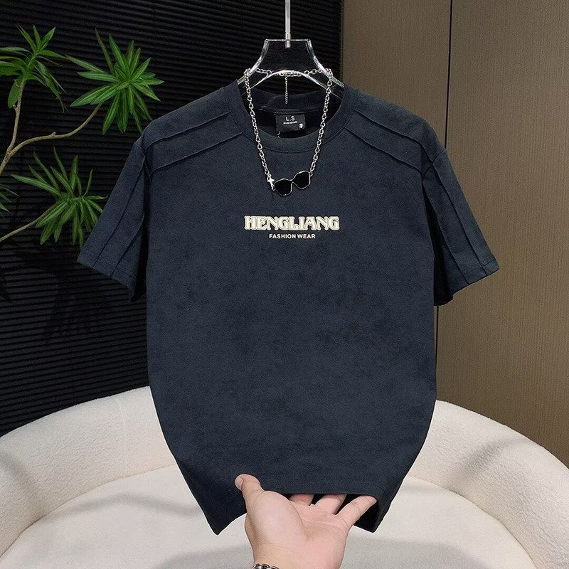 Men's Clothing Men's Tie Dye Short Sleeve T-Shirt Trendy Brand Versatile Summer Casual Style Youth Outerwear For Formal & Casual For Men_viptrois.com