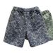 "Men's Premium Jacquard Shorts – Summer Loose Fit, Beach Casual, Mid-Length (Black/Green/Blue, M-5XL)"_viptrois.com