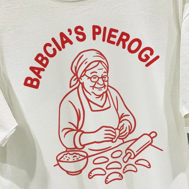 100% Cotton T-shirt Mens Tees Top Mit Lustigem Motiv Babcias Pierogi Bober Bobr Polen Polska Geschenk_viptrois.com