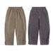 American Style Trendy Summer Loose Casual Pants For Men And Women Street Button Design_viptrois.com