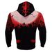 2024 Autumn Men's New 3D Digital Printing Halloween Little Pumpkin Hooded Pullover Sweatshirt_viptrois.com