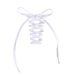 Shoe Accessories wheat ear black and white elastic flat diamond sports shoes shoelace rope a pair_viptrois.com