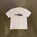 Heavyweight Pure Cotton Oversized T-Shirt Style Small Fish Print Loose Fitting Short Sleeved For Couples Trendy Men Women 250g_viptrois.com