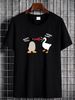 Noot Noot Honk Honk Tshirt Unisex & - Pingu, Untitled Goose Game, Funny Casual Streetwear Comfortable Slightly Fashion Graphic Stretched_viptrois.com