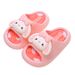 Summer Girls' Sandals and Princess Cartoon Indoor Anti slip Bathroom Shower Cute Soft Sole Children's Slippers_viptrois.com
